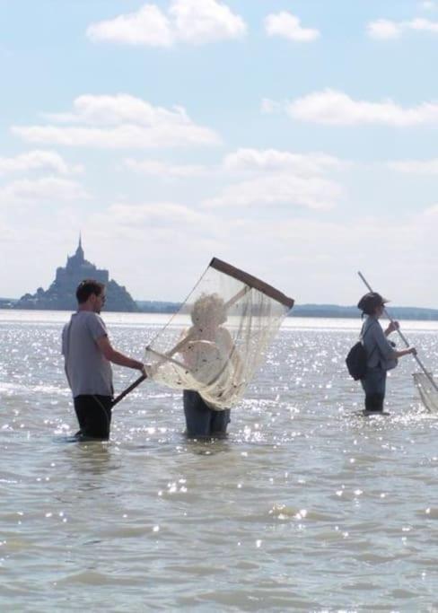 Entre Mont St Michel Et Merveille Vains Dış mekan fotoğraf